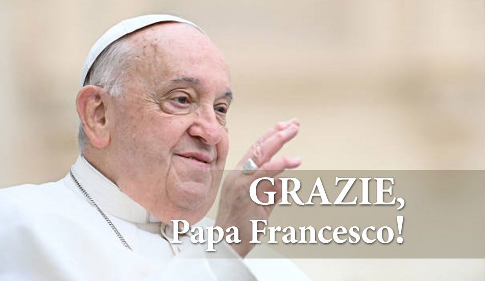 GRAZIE, Papa Francesco!