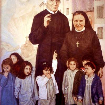 Dipinto su tela dal pittore Cian Renzo nel 2006 per la chiesa parrocchiale di Tarcento (Udine).
